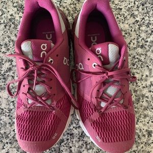 On Cloud running shoes